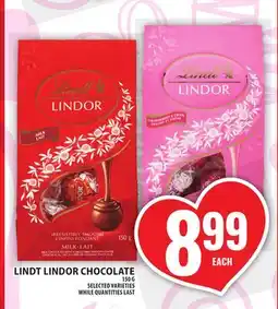 Food Basics LINDT LINDOR CHOCOLATE offer