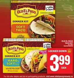 Food Basics OLD EL PASO TACO KIT offer