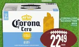 Food Basics CORONA CERO ALCOHOL FREE BEER offer