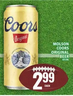 Food Basics MOLSON COORS ORIGINAL BEER offer