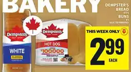 Food Basics DEMPSTER'S BREAD OR BUNS offer