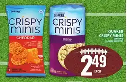 Food Basics QUAKER CRISPY MINIS offer