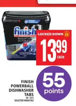 Food Basics FINISH POWERBALL DISHWASHER TABS offer