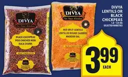 Food Basics DIVYA LENTILS OR BLACK CHICKPEAS offer
