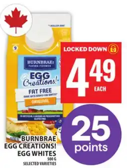 Food Basics BURNBRAE EGG CREATIONS! EGG WHITES offer