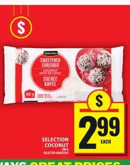Food Basics SELECTION COCONUT offer