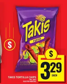 Food Basics TAKIS TORTILLA CHIPS offer