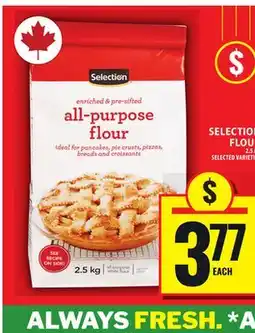 Food Basics SELECTION FLOUR offer