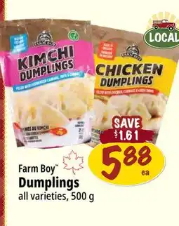 Farm Boy Farm Boy Dumplings offer
