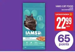Food Basics IAMS CAT FOOD offer