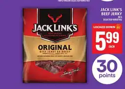 Food Basics JACK LINK'S BEEF JERKY offer