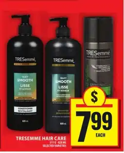 Food Basics TRESEMME HAIR CARE offer