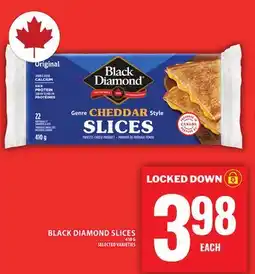 Food Basics BLACK DIAMOND SLICES offer