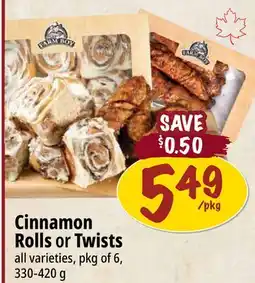 Farm Boy Cinnamon Rolls or Twists offer