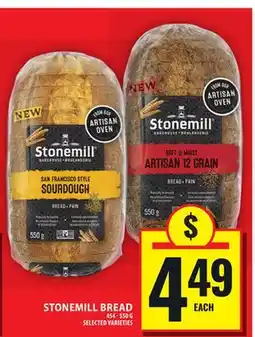 Food Basics STONEMILL BREAD offer