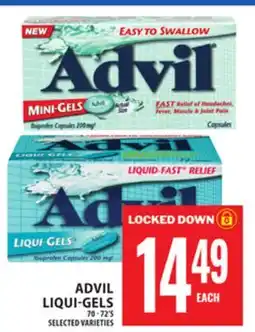 Food Basics ADVIL LIQUI-GELS offer
