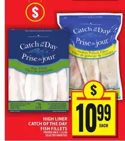 Food Basics HIGH LINER CATCH OF THE DAY FISH FILLETS offer