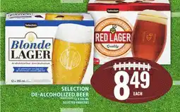 Food Basics SELECTION DE-ALCOHOLIZED BEER offer