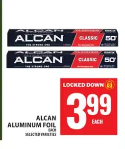 Food Basics ALCAN ALUMINUM FOIL offer