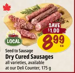 Farm Boy Seed to Sausage Dry Cured Sausages offer