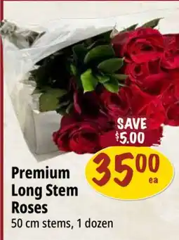 Farm Boy Premium Long Stem Roses offer