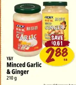 Farm Boy Y & Y Minced Garlic & Ginger offer