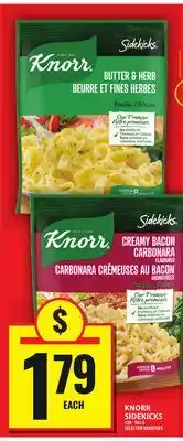 Food Basics KNORR SIDEKICKS offer