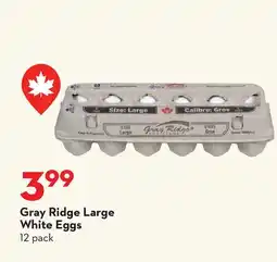 Longo's Gray Ridge Large White Eggs offer