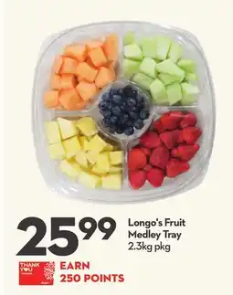 Longo's Longo's Fruit Medley Tray offer