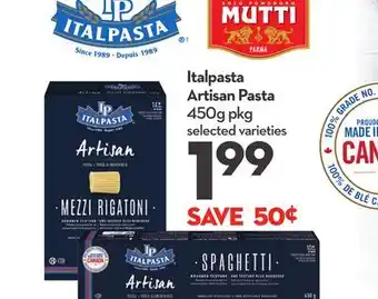 Longo's Italpasta Artisan Pasta offer