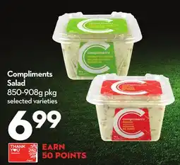 Longo's Compliments Salad offer