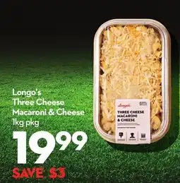 Longo's Longo's Three Cheese Macaroni & Cheese offer