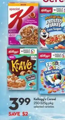 Longo's Kellogg's Cereal offer