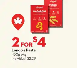 Longo's Longo's Pasta offer