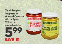 Longo's Chuck Hughes Antipasto or Mustard Coleslaw offer