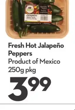 Longo's Fresh Hot Jalapeño Peppers offer