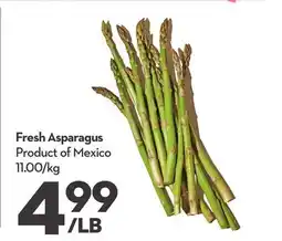 Longo's Fresh Asparagus offer