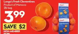 Longo's Longo's Fresh Clementines offer