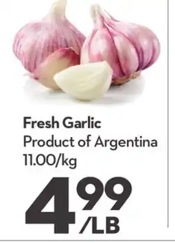 Longo's Fresh Garlic offer