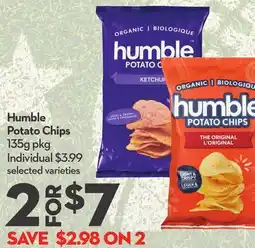 Longo's Humble Potato Chips offer