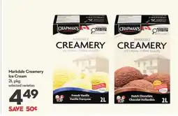 Longo's Markdale Creamery Ice Cream offer