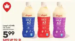 Longo's Longo's A2 Milk offer