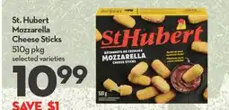 Longo's St. Hubert Mozzarella Cheese Sticks offer