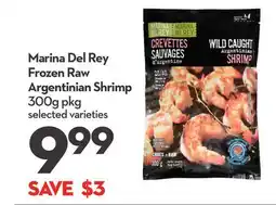 Longo's Marina Del Rey Frozen Raw Argentinian Shrimp offer