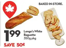 Longo's Longo's White Baguette offer