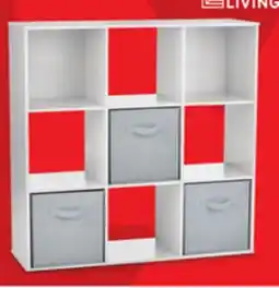 Canadian Tire 9-Cube Cabinet. Black oak or white offer