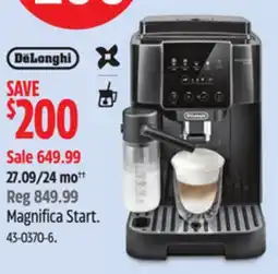 Canadian Tire De'Longhi Magnifica Start offer