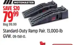 Canadian Tire MotoMaster Standard-Duty Ramp Pair offer