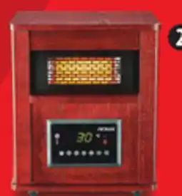 Canadian Tire NOMA Wood-Cabinet Infrared Heater offer