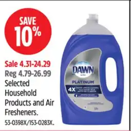 Canadian Tire Selected Household Products and Air Fresheners offer